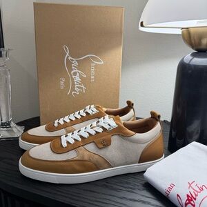 Christian Louboutin Tutti Rui Sneaker Brown 46